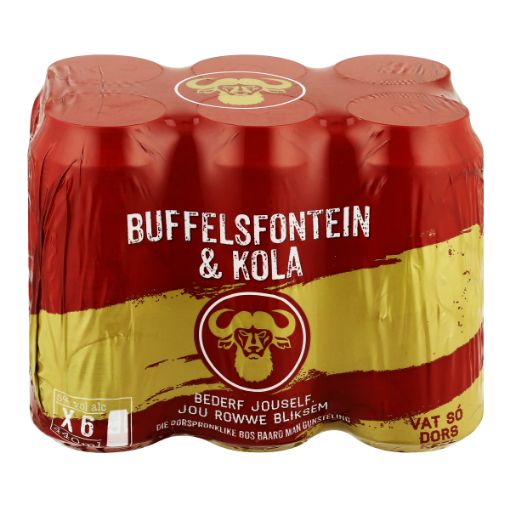 BUFFELSFONTEIN BRANDY & COLA 440ML x 6