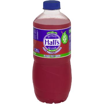 HALL`S SQUASH CONCENTRATE FRUIT PUCH