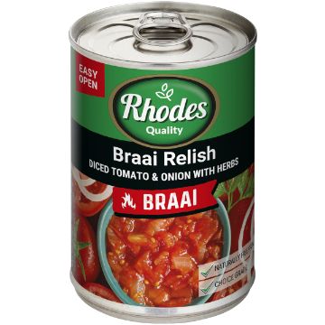 RHODES BRAAI RELISH 410G