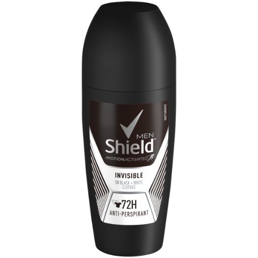 SHIELD R/ON INVIS BLK&WHITE MEN 50ML
