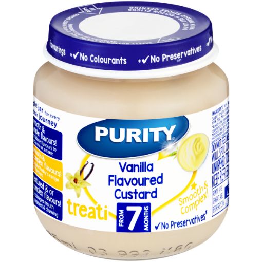 PURITY 2ND FOOD VANIL CUSTARD 125ML
