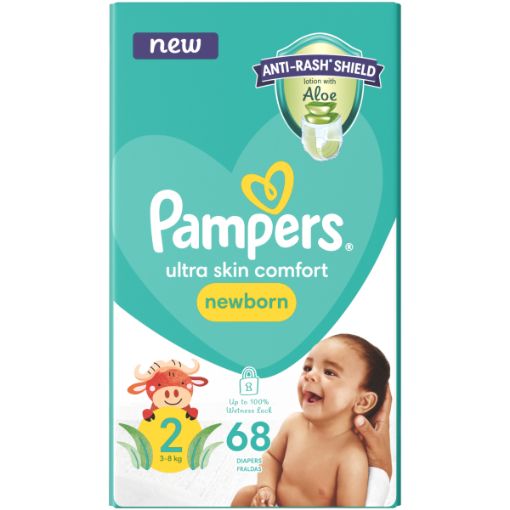PAMPERS NEW BABY SIZE2 VP