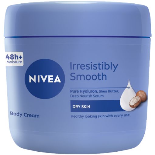 NIVEA BODY CREAM IRRESISTIBLY SMTH 400ML