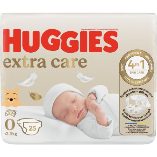 HUGGIES NEWBABY DIAPER SZ 0