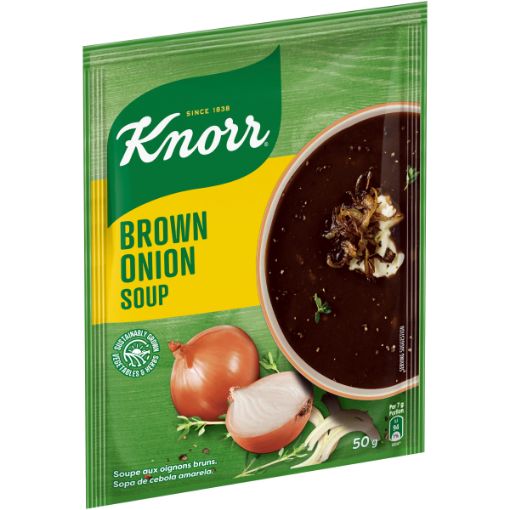 KNORR SOUP BROWN ONION 50G