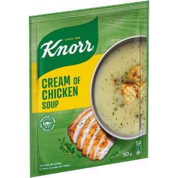 KNORR SOUP CREAM OF CHICKEN 50G