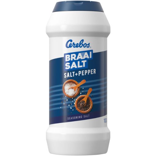 CEREBOS BRAAI SALT SALT & PEPPER 100G