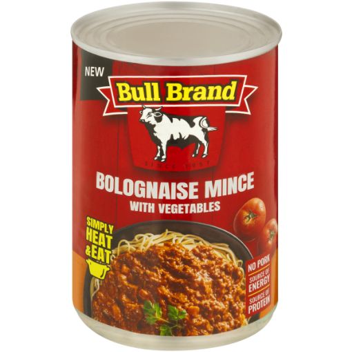 BULL BRAND MINCE BOLOGNAISE 400G
