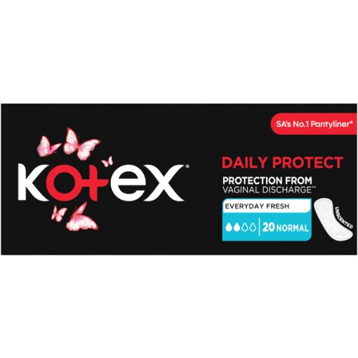 KOTEX PADS PANTYLINERS CORE UNSCENTD