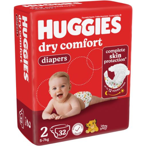HUGGIES DIAPERS DRY COMFORT CARRY PACK S2