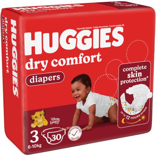 HUGGIES NAPPIES DRY COMFORT CARRY PACK S3