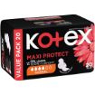 KOTEX PADS BLACK MAXI  NORMAL+WINGS