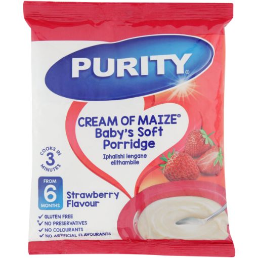 PURITY CEREAL CRM/MAIZE STRAWB 400G