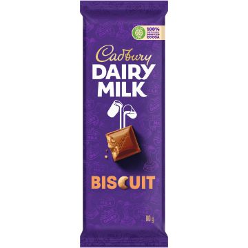 CADBURY SLAB BISCUIT 80G