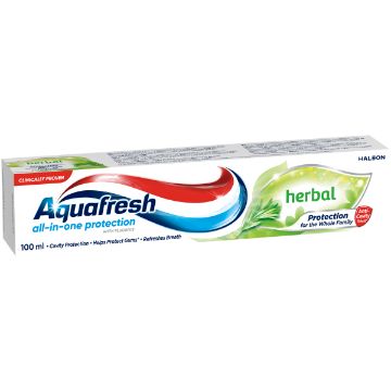 AQUAFRESH HERBAL TOOTHPASTE 100ML