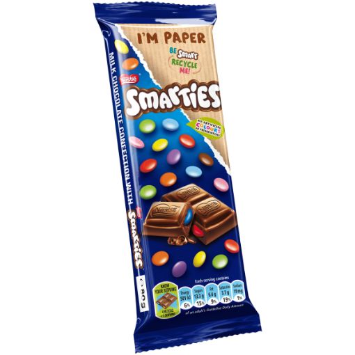 NESTLE SMARTIES MILK SLAB 80G