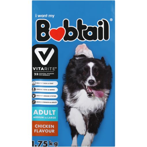 BOBTAIL DOG FOOD MED ADULT CHICKEN DOGFOOD1.75KG 1.75KG