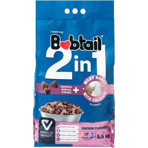 BOBTAIL DOG FOOD PUPPY CHICKEN 6.5KG