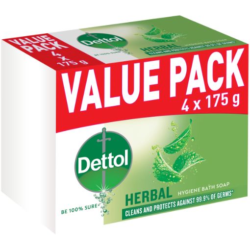 DETTOL HYGIENE B/SOAP HERBAL 175GR
