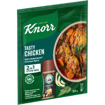 KNORR TASTY STEW MIX CHICKEN 50G