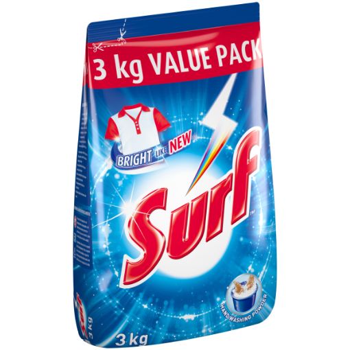 SURF REG WASHING POWDER FLEXI BAG 3KG