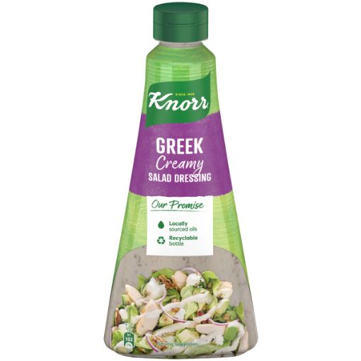 KNORR S/DRESS CREAMY GREEK 340ML