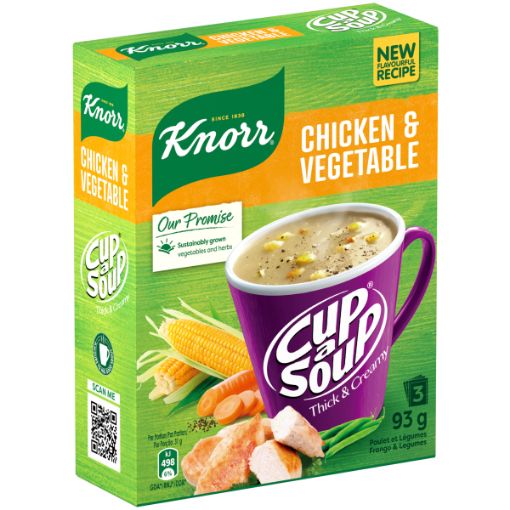 KNORR CUP SOUP CUP A SOUP TH&CRM CHICKEN&