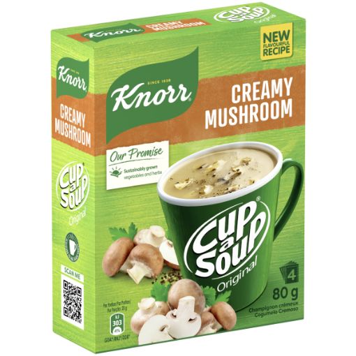 KNORR CUP SOUP CUP A SOUP SOUP CREAMY MUSHROOM