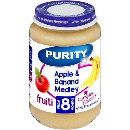 PURITY 3RD FOOD APPLE&BANANA 200ML