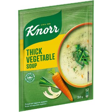 KNORR SOUP THICK VEGETABLE 50G
