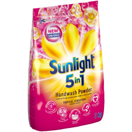 SUNLIGHT AUTO POWDER HAND W/POWDER TROPICAL 3KG