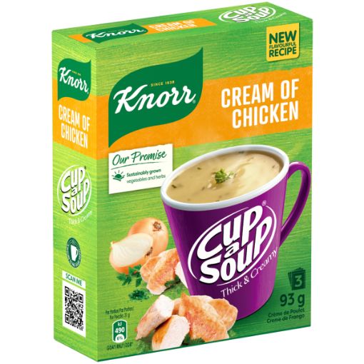 KNORR CUP SOUP CUP A SOUP TH&CRM CREAM/CH