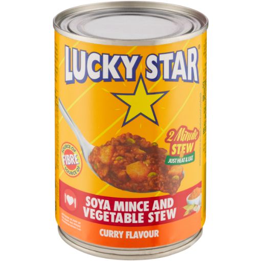 LUCKY STAR STEW SOYA MCE&VEG CURRY 400G