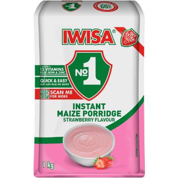 IWISA INSTANT PORRIDGE STRAWBERRY