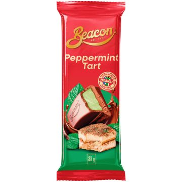 BEACON PEPPERMINT TART SLAB 80G