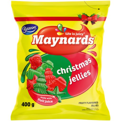 MAYNARDS JELLY SWEETS XMAS JELLIES 400G