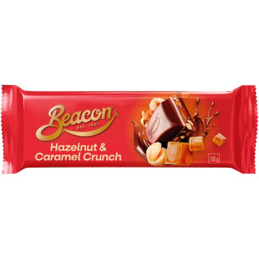 BEACON M/CHOC SLAB HNUT&CARA CRNCH 150G