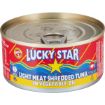 LUCKY STAR SHREDDED TUNA VEG OIL 170G