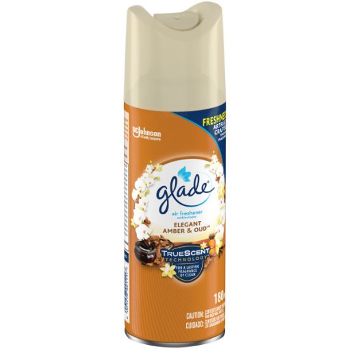 GLADE SECRETS A/F E/GANT AMBER&OUD 180ML