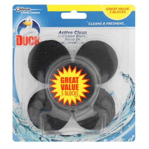 DUCK ACTIVE REFILL BLOCK ACTIVE CLEAN 3IN1 BLUE