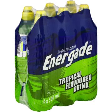 ENERGADE SPORTS DRINK TROPICAL 500ML x 6