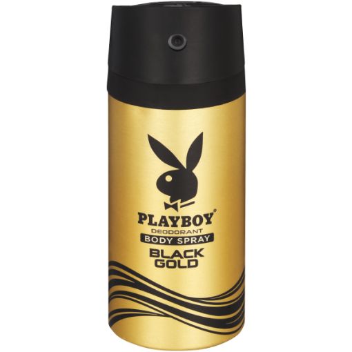 PLAYBOY AEROSOL BLACK GOLD 150ML