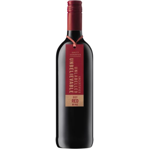 UNBELIEVABLE DRY RED WINE 750ML