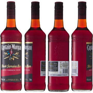 CAPTAIN MORGAN BL/LABEL 750ML