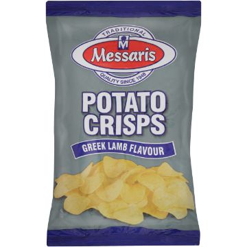 MESSARIS GREEK LAMB CRISPS 125G