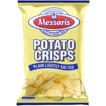 MESSARIS PLAIN CRISPS 125G
