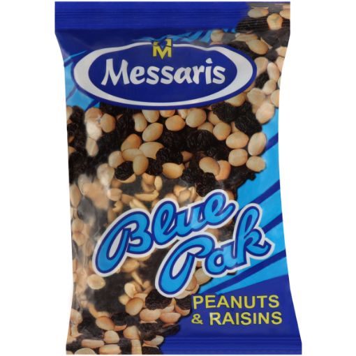 MESSARIS PEANUTS & RAISINS 450G