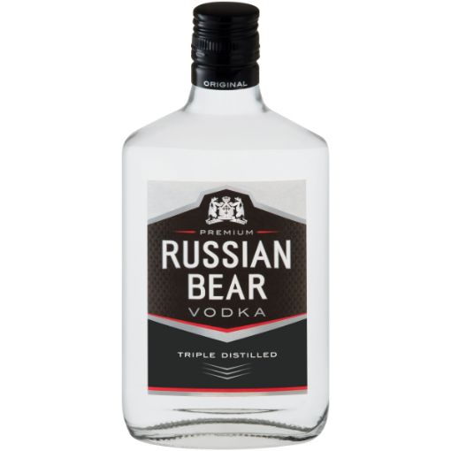 RUSSIAN BEAR VODKA 375ML