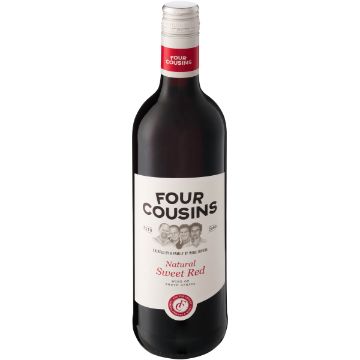 FOUR COUSINS NAT SWEET RED 750ML