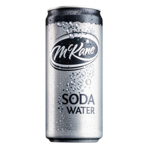 MCKANE SODA WATER CAN 300ML
